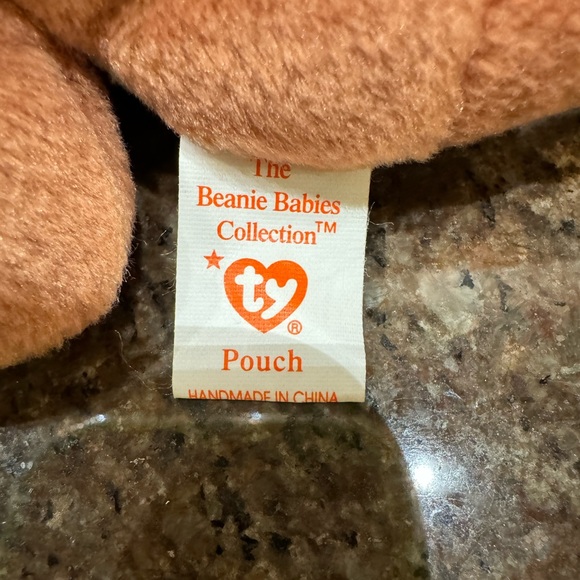 Ty Beanie Kangaroo “ Pouch “ DOB 11-6-96 With Baby - Picture 7 of 7